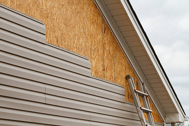 Professional Wood Siding technician working in Sunbury, OH